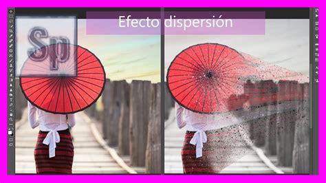 Crear efecto dispersión en Photoshop Saber Programas