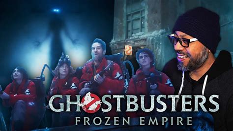 Ghostbusters Frozen Empire Teaser Trailer Reaction Review Youtube