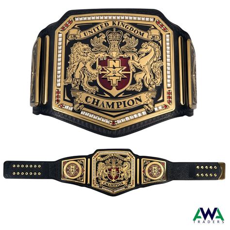 NXT UK Championship Title Replica Belt UK Champion Title Wrestling 2mm ...