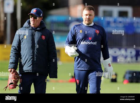 Adam Rossington Of Essex During Essex CCC Vs Middlesex CCC Friendly