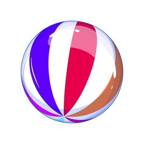 verano playa pelota dibujos animados vector ilustración 28215032 Vector