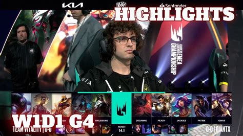 VIT Vs GX Highlights Week 1 Day 1 LEC Winter 2024 Vitality Vs