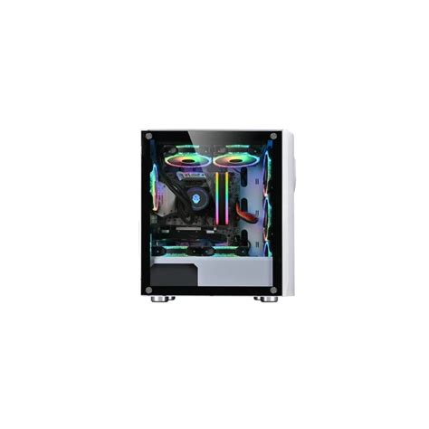 Armaggeddon Tron Holo 3 MATX Gaming Case Black GeeWiz