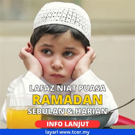 Rukun Puasa Lafaz Niat Puasa Ramadan Sebulan Harian Jakim Tcer My