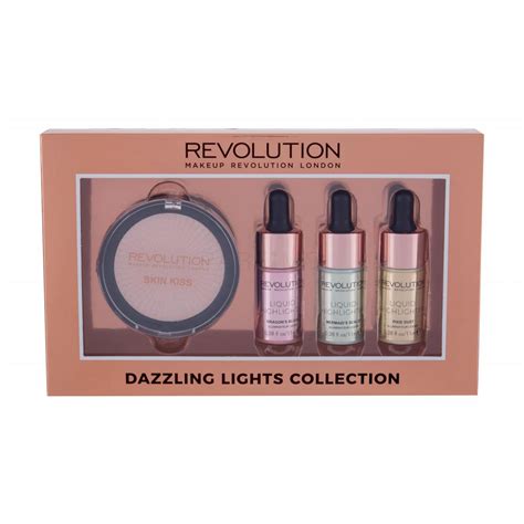 Makeup Revolution London Skin Kiss Set Cadou Iluminator Pudra 65 G