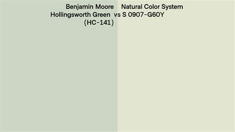 Benjamin Moore Hollingsworth Green Hc Vs Natural Color System S