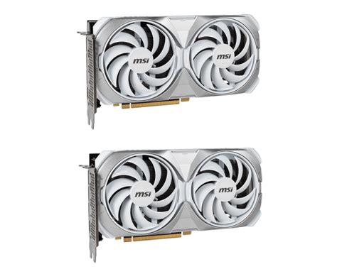 MSI GeForce RTX™ 4070 VENTUS 2X WHITE 12G