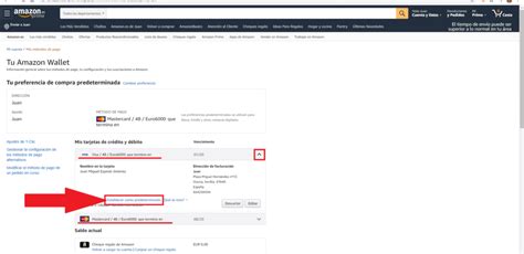 C Mo Eliminar Metodos De Pago En Amazon