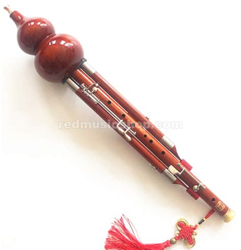 Professional Rosewood Hulusi With Additional Keys E Red Music Shop