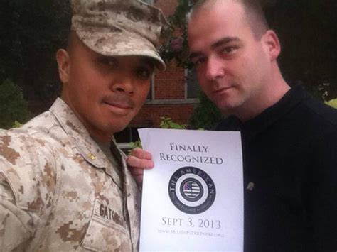 Photos Same Sex Spouses Are Finally Respected By The U S Military