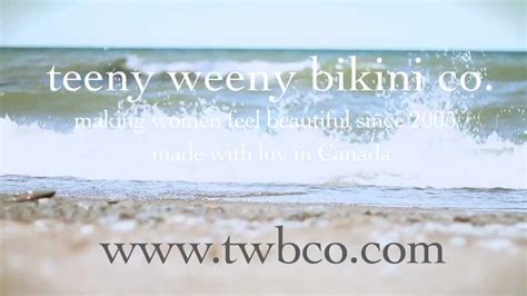 Teeny Weeny Bikini Co YouTube
