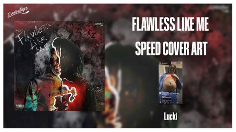 Speed Art Lucki FLAWLESS LIKE ME Concept Cover Art YouTube