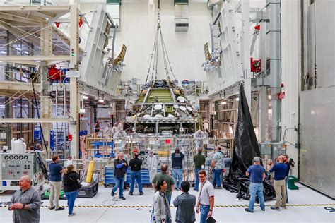 ESA European Service Module For Artemis II Connected To Orion Vehicle