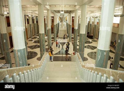 Marble Interior Lobby Parliament House Capital Hill Canberra Act