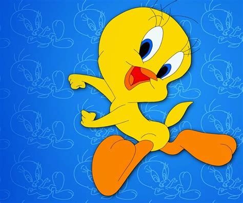 Tweety Bird Gangster Blue