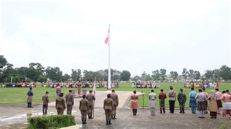 Pemkab Muaro Jambi Memperingati Upacara Peringatan Hari Ulang Tahun Ke 67 Provinsi Jambi Tahun