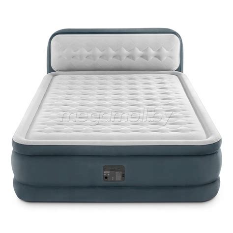 Надувная кровать Intex 64448 Headboard Airbed 152x236x86 см купить в Минске