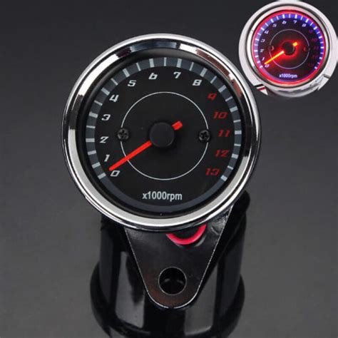 Motorcycle LED 12V Speedometer Tachometer Gauge For Harley XL Sportster