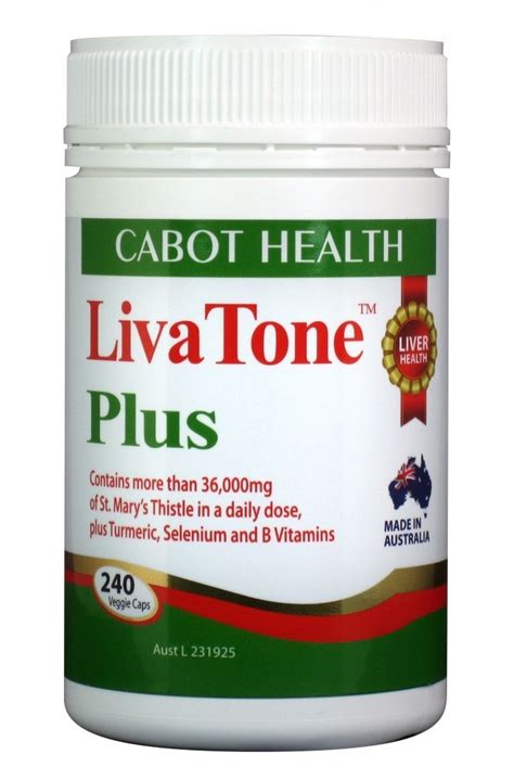 Livatone Plus Capsules Liver Tonic Australian Vitamins