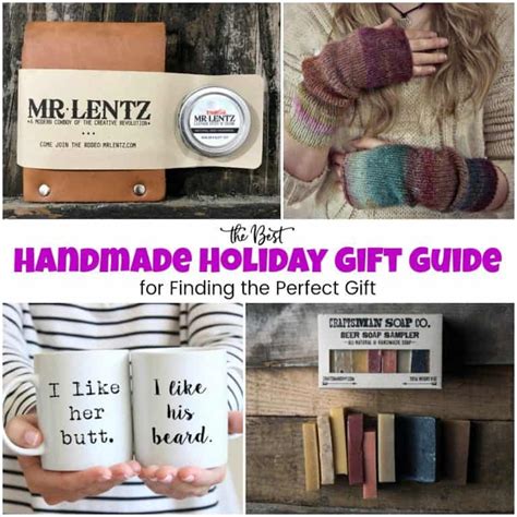 Handmade Holiday Gift Guide - Finding the Perfect Gift