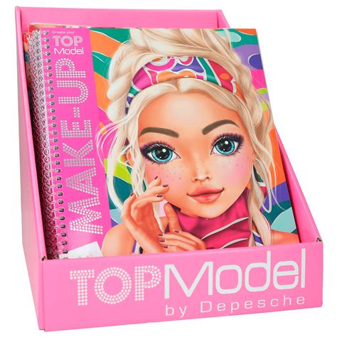 Depesche Topmodel Make Up Colouring Book