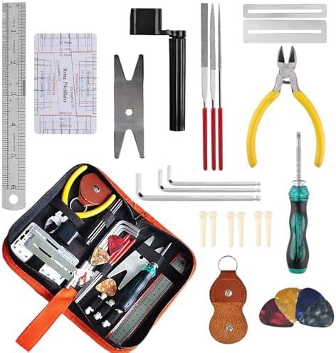 Amazon Guitar Tools 26 Pcs Guitar Tool Kit Luthier Tools Guitar