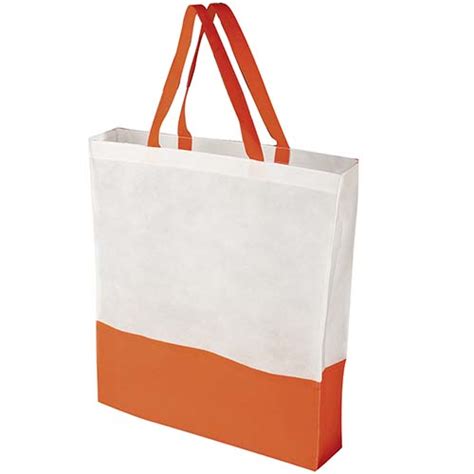 BOLSA SHOPPER COLOR NARANJA SIN 041 O PromoOpcion KW Publicidad