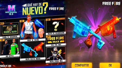 Ya Sali Nueva Agenda Semanal De Free Fire Nueva Skin De Vector