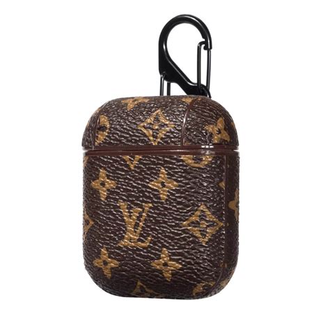 Louis Vuitton Small Brown Monogram Airpods Pro 1 2 3 Case - Louis