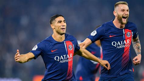 Psg Marseille Achraf Hakimi And Randal Kolo Muani Star In Le