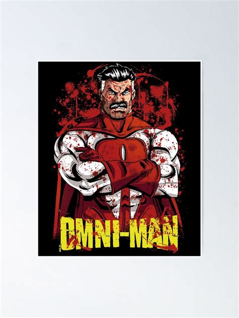 "Omni-Man " Poster for Sale by GaryPickering | Redbubble