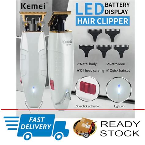 Kemei KM 1931 Professional T Outliner Beard Hair Trimmer With T Blade