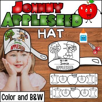 Johnny Appleseed Hat Craft | Autumn Apple Themed Crown Craft ...