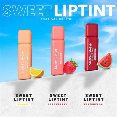 Ori Hq Bella Park Liptint Lip Tint Sweet Liptint Bella Park Cosmetics