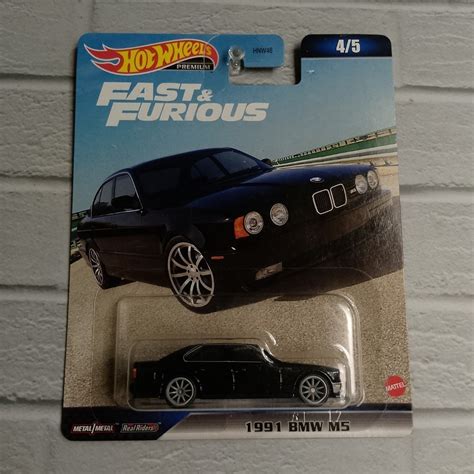 Jual Hot Wheels Premium FAST AND FURIOS 1991 BMW M5 Shopee Indonesia