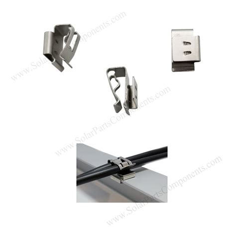 Solar Cable Clips 90 Degree For Solar Panel Mounting Installation