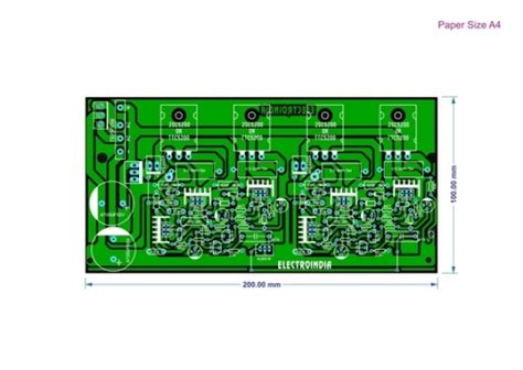 Watts Stereo Amplifier Board Diy Toshiba Sc Transistor