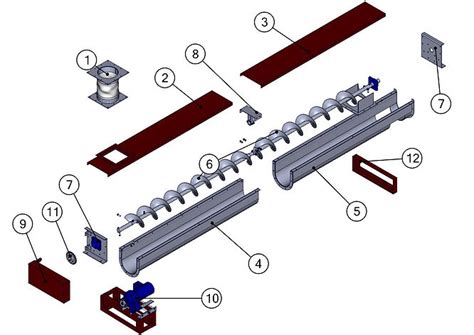 Screw Conveyor Parts- Screw Conveyor Bega - USA