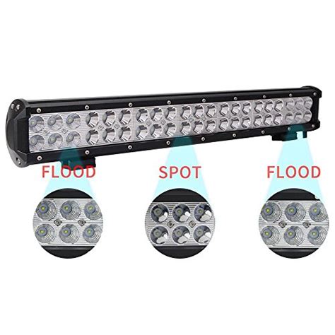 Lumitek W Inch Led Light Bar Spot Flood Combo Driving Light Bar