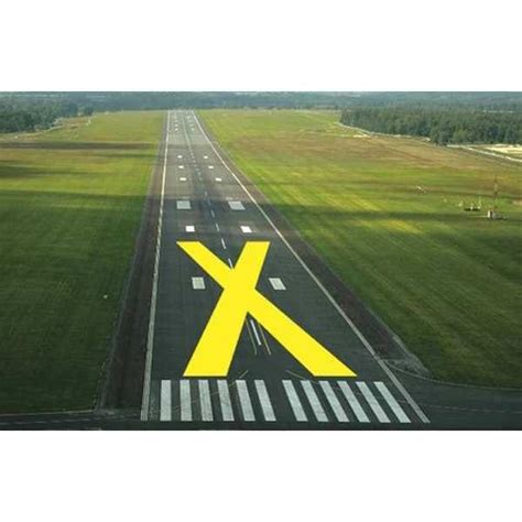 Y X Runway Closure Marker Yellow H Zoro