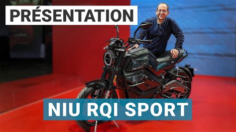 Eicma Niu Rqi Sport Une Moto Lectrique Urbaine S Duisante