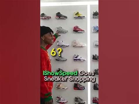 IShowSpeed Goes Sneaker Shopping 🛍 #shorts #ishowspeed - YouTube