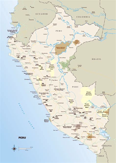 Grande Detallado Mapa Politico De Peru Con Relieve Carreteras Y Images