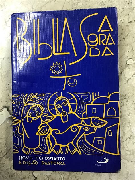 Bíblia Sagrada Pastoral Pequena Ano 1990 Livro Usado 74018675 enjoei