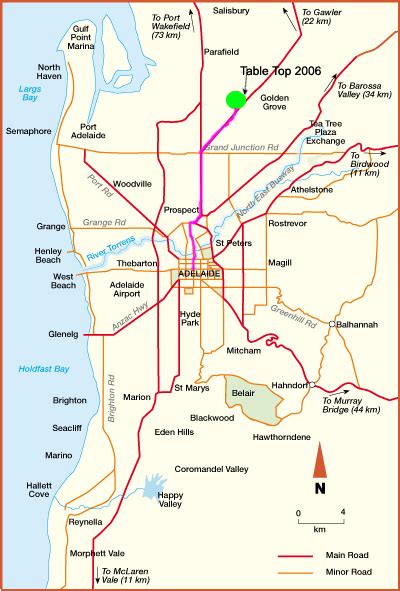 Adelaide Australia City Map - Adelaide Australia • mappery