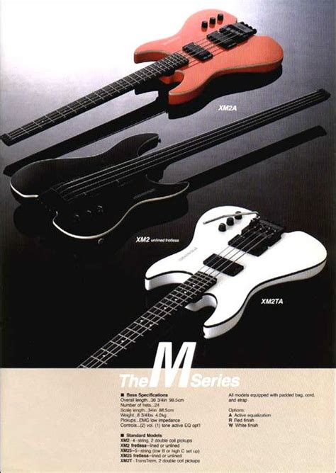 STEINBERGER - Vintage Guitar Catalog - Original Catalog - Ned ...