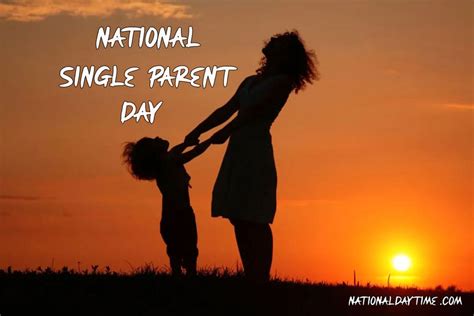 National Single Parent Day 2022 When And How To Celebrate