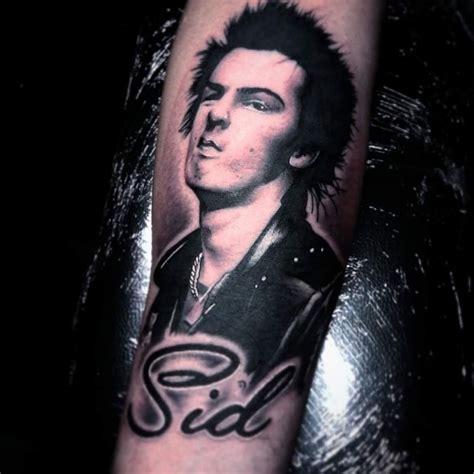 Tattoo Uploaded By Gaz Rushton • Sid Vicious • Tattoodo