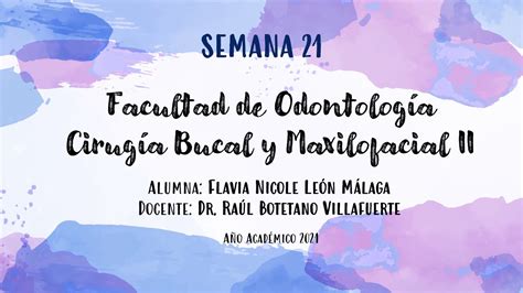 Trombosis SÉptica Del Seno Cavernoso DespuÉs De Una InfecciÓn OdontogÉnica Articulo Semana 21