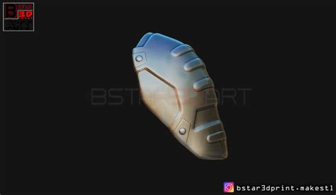 Pauldron Armor Shoulder Armor Batman 2021 Robert Pattinson 3d Model 3d Printable Cgtrader